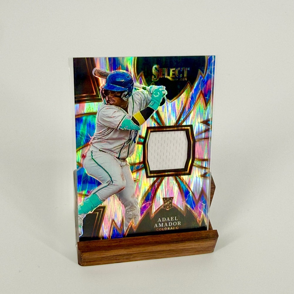 2024 Panini Select Sparks Adael Amador Rookie Jersey Relic Prizm SPK-AA Rockies